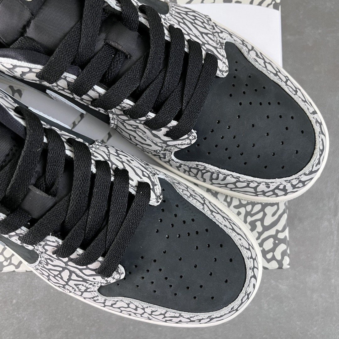 Air Jordan 1 Low OG Black Cement