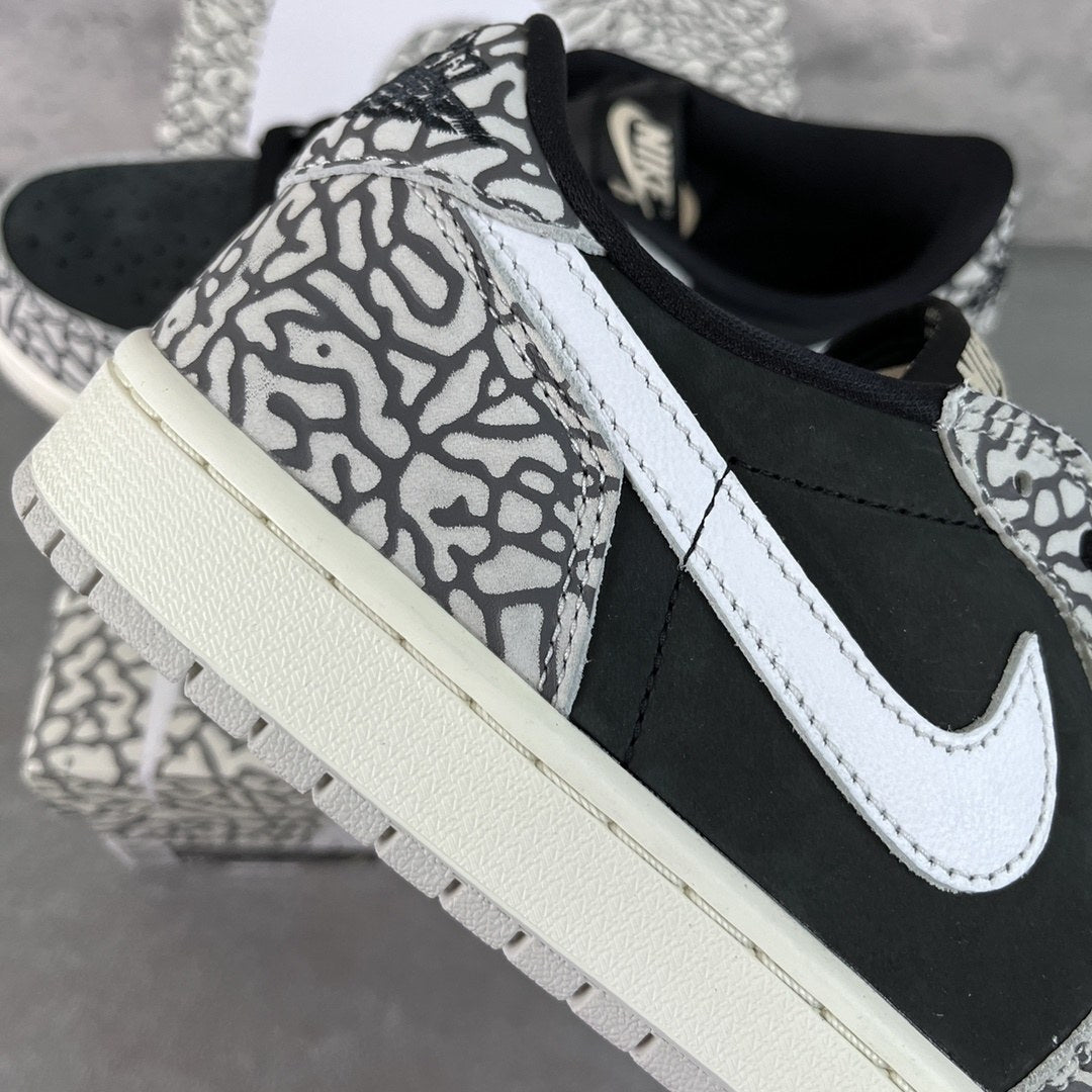 Air Jordan 1 Low OG Black Cement