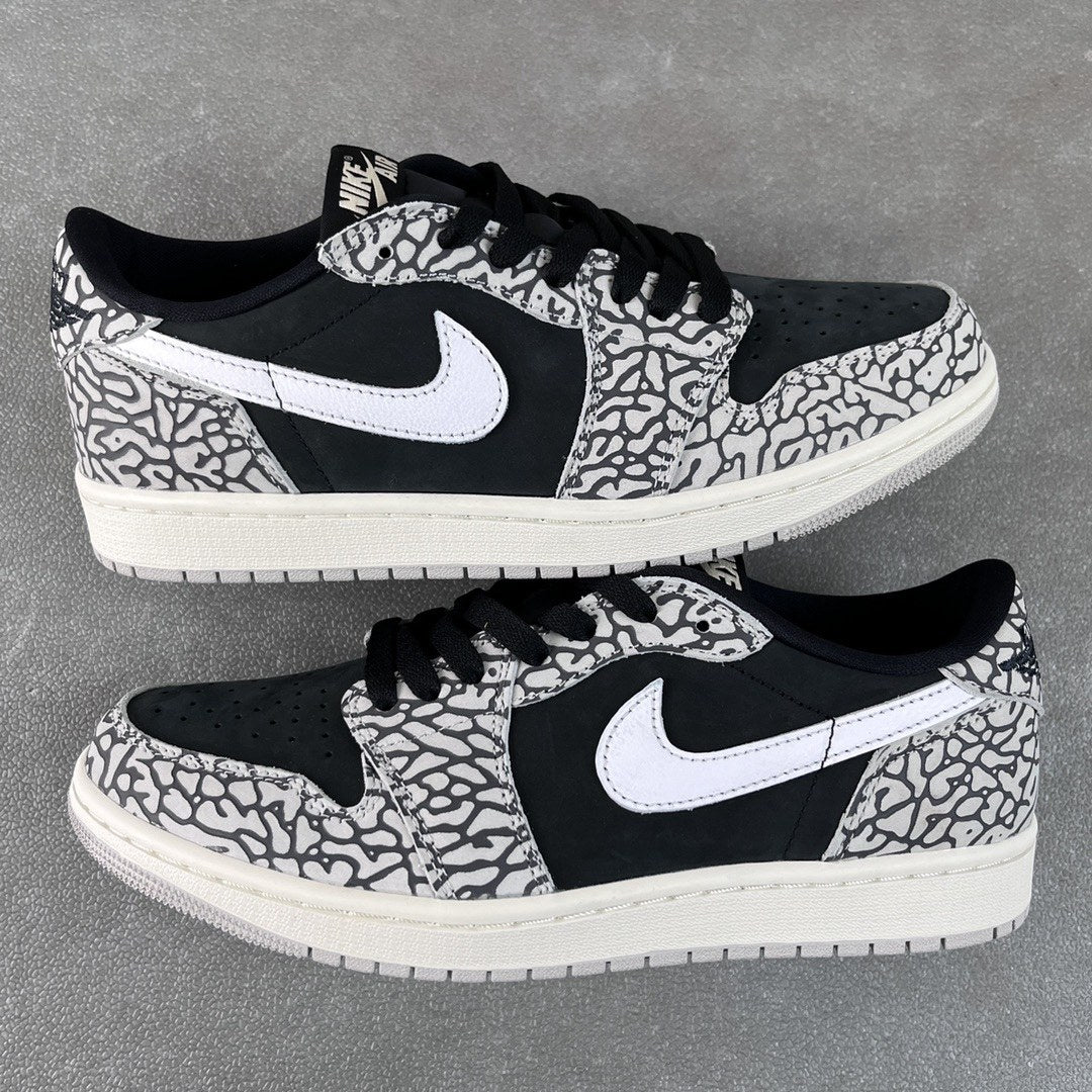 Air Jordan 1 Low OG Black Cement