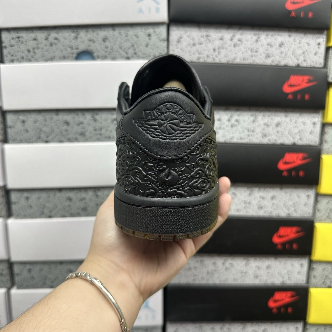 Air Jordan 1 Low OG Black Elephant