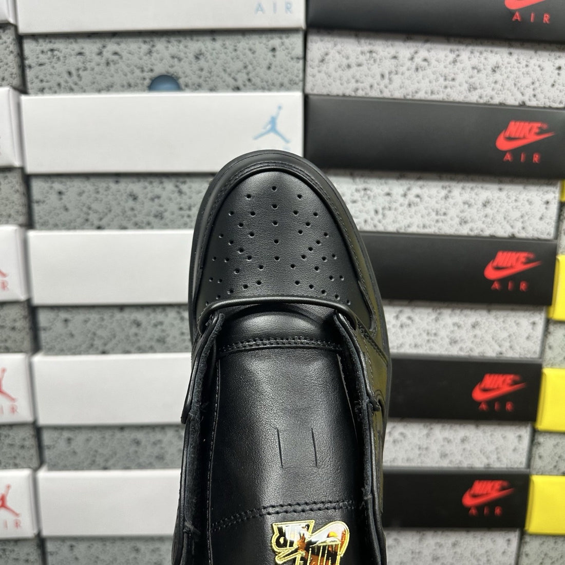 Air Jordan 1 Low OG Black Elephant