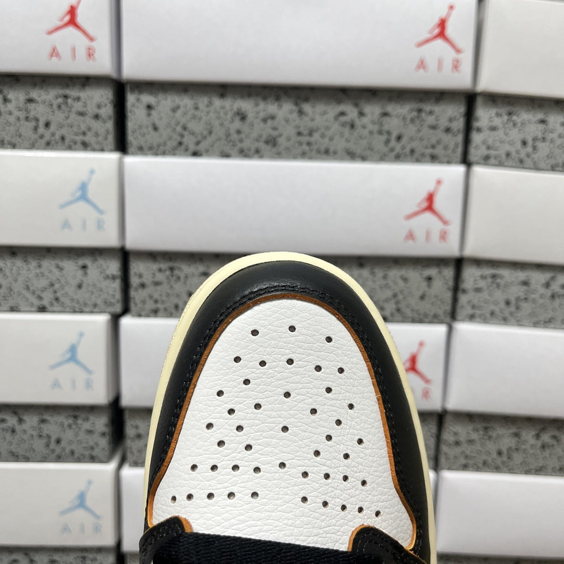 Air Jordan 1 Low OG Black Red Varsity