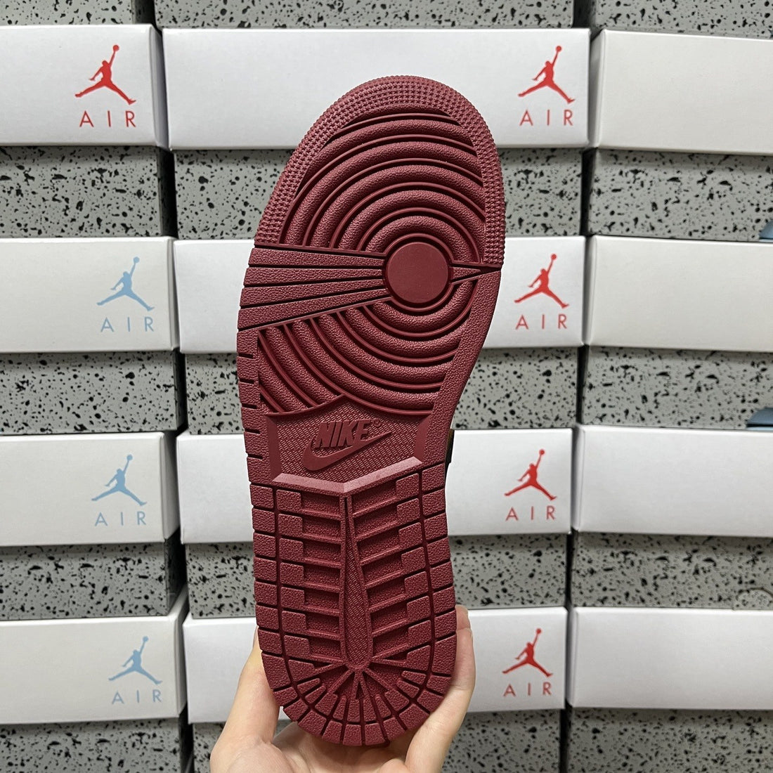 Air Jordan 1 Low OG Black Red Varsity