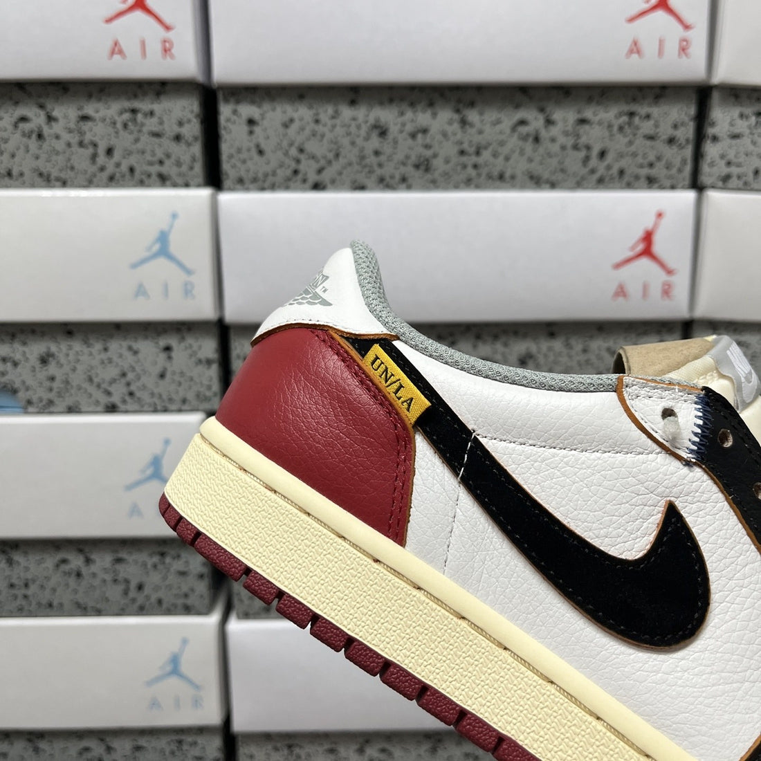 Air Jordan 1 Low OG Black Red Varsity