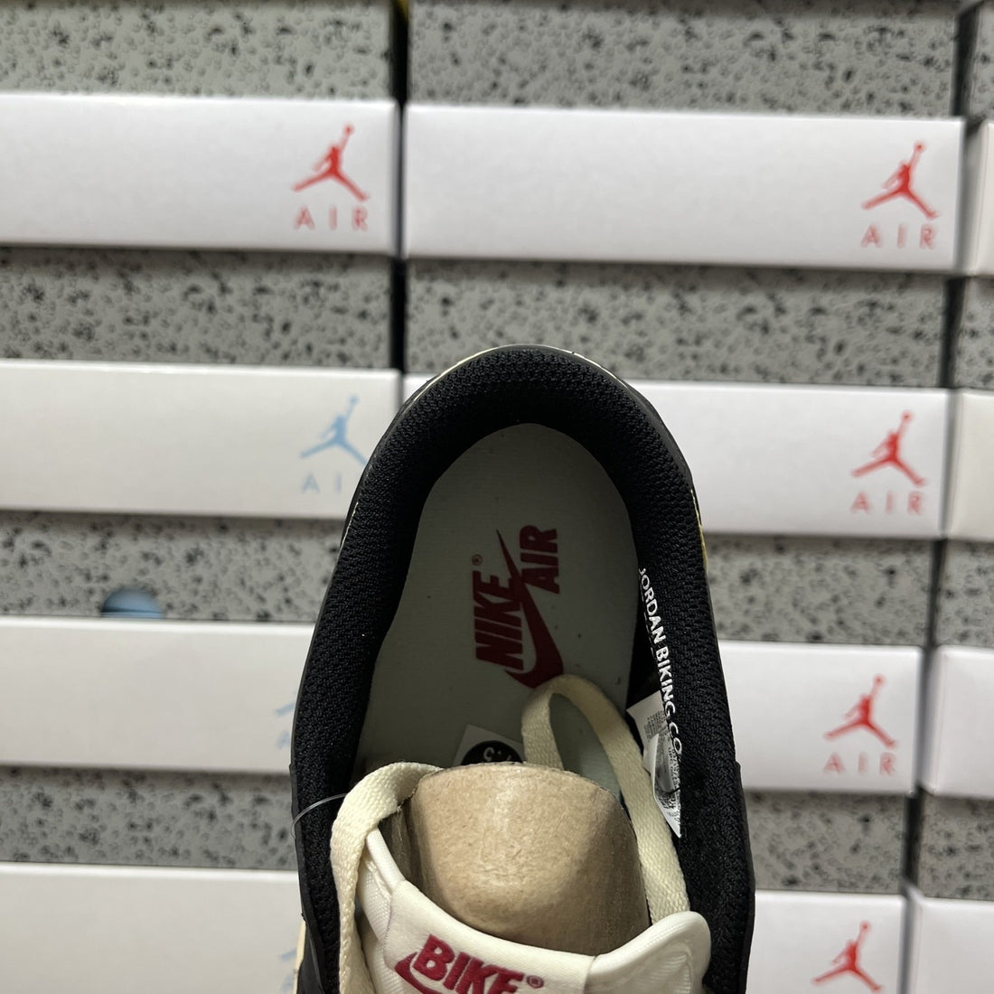 Air Jordan 1 Low OG Black Sail Gold