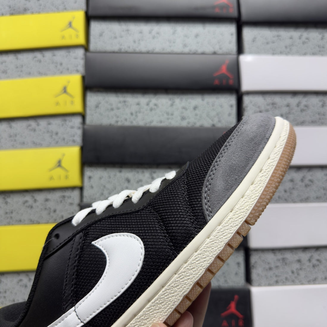 Air Jordan 1 Low OG Black White
