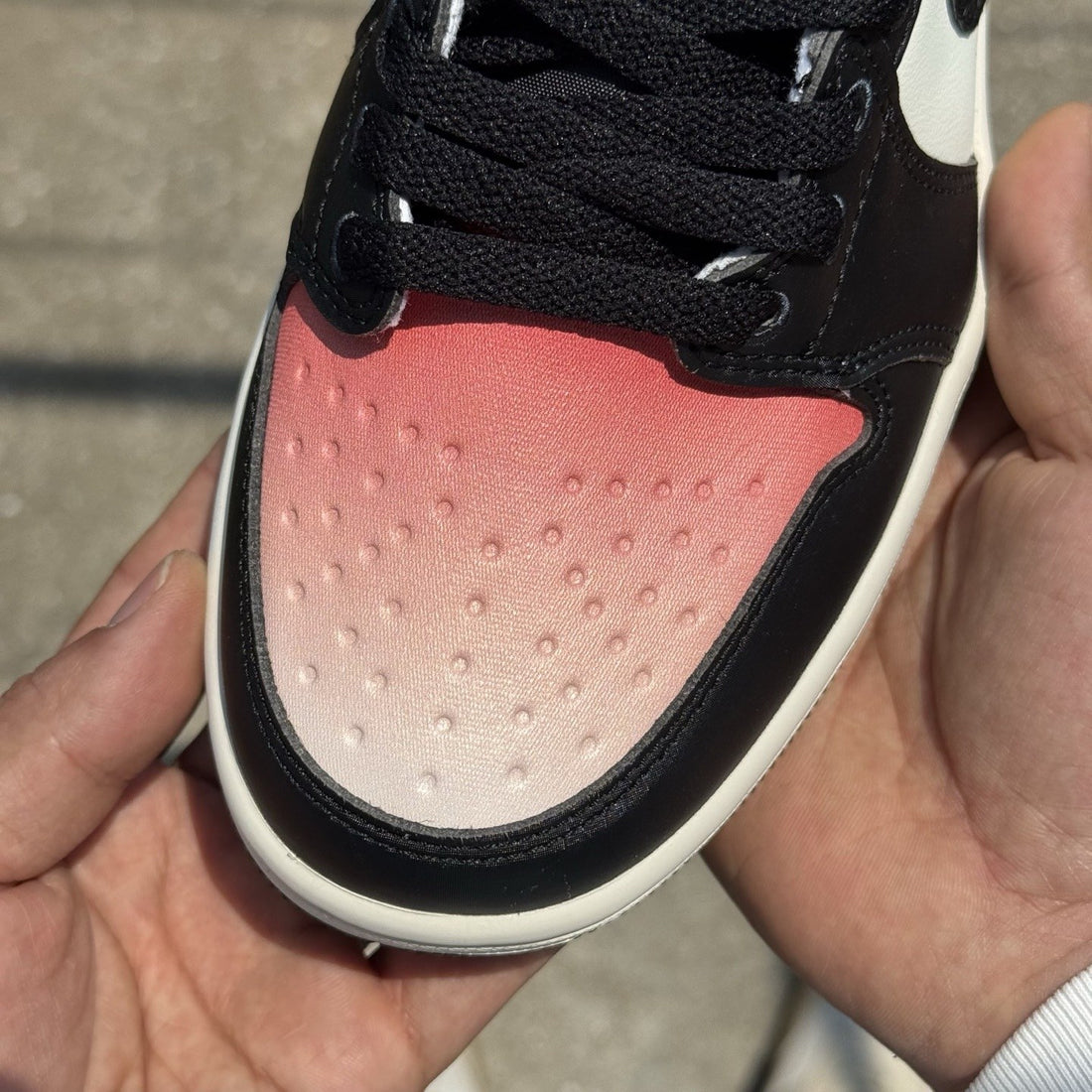 Air Jordan 1 Low OG Infrared Black Toe