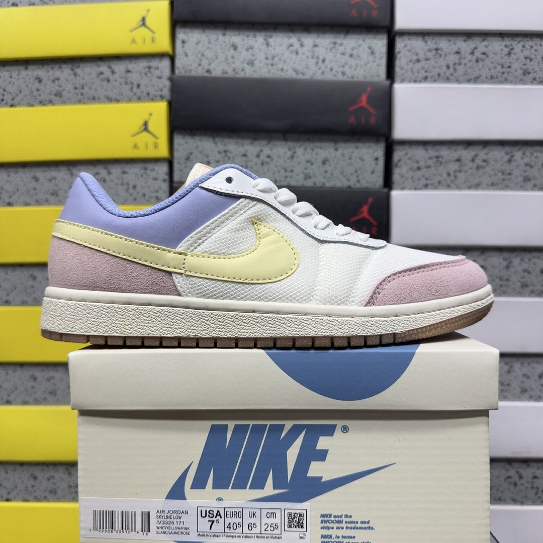 Air Jordan 1 Low OG Lilac Yellow