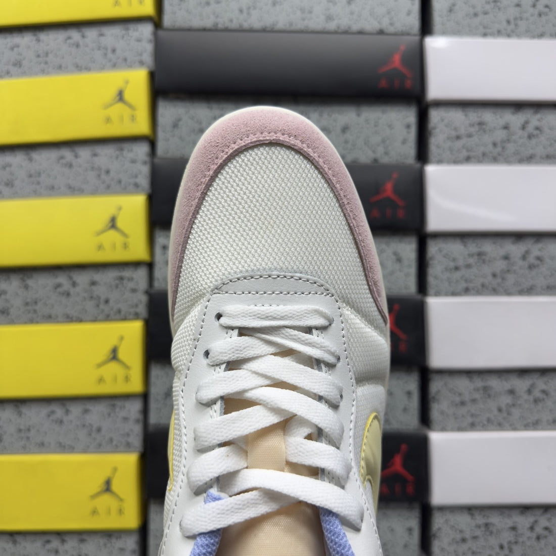 Air Jordan 1 Low OG Lilac Yellow