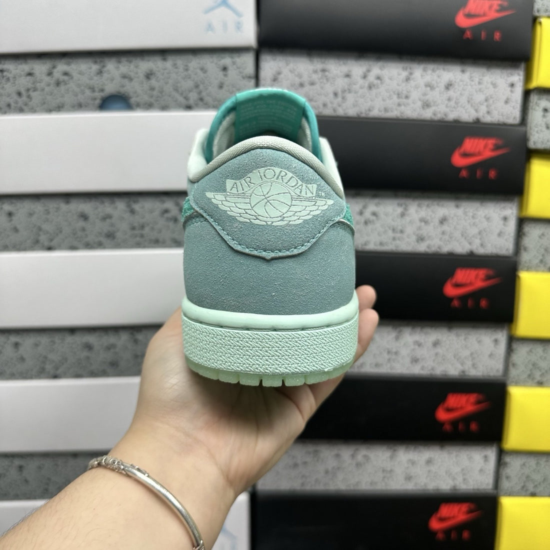 Air Jordan 1 Low OG Teal Suede