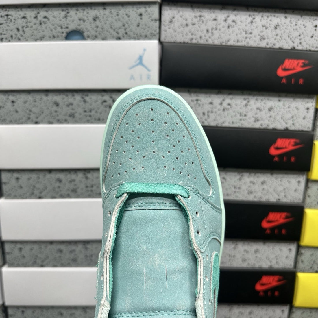 Air Jordan 1 Low OG Teal Suede