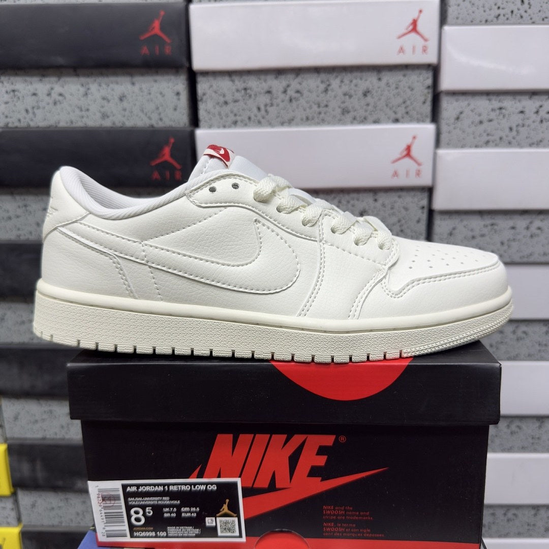 Air Jordan 1 Low OG Triple White