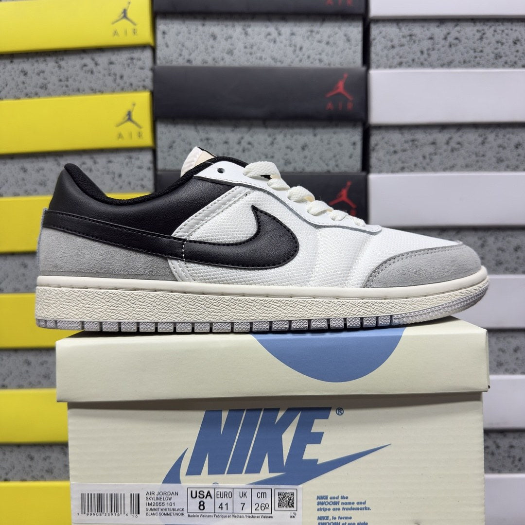 Air Jordan 1 Low OG White Black Grey