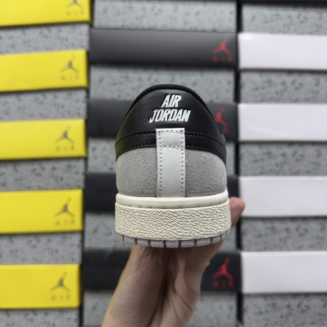 Air Jordan 1 Low OG White Black Grey