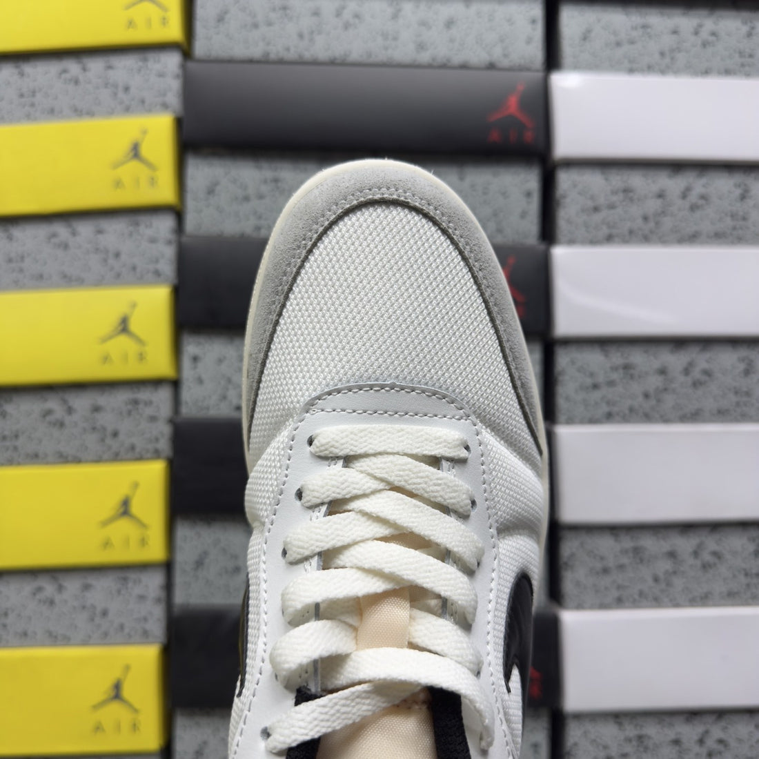 Air Jordan 1 Low OG White Black Grey
