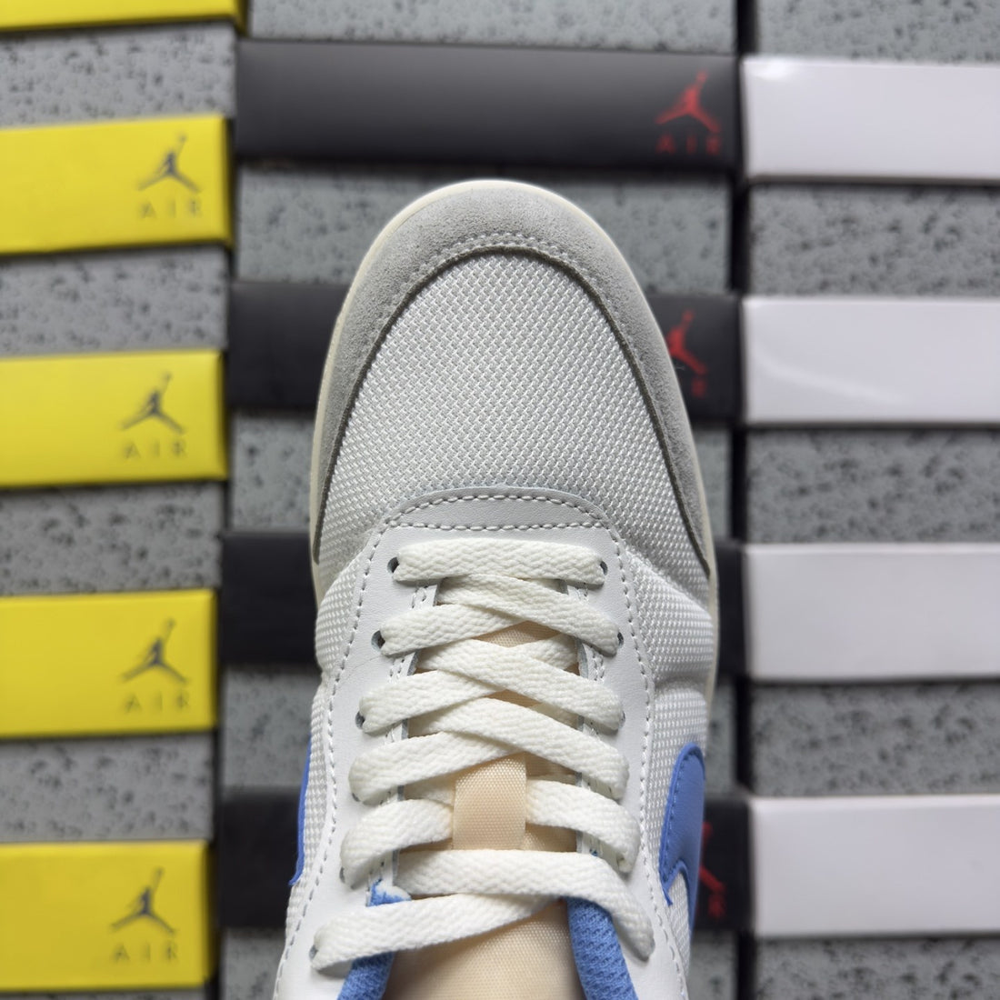 Air Jordan 1 Low OG White Blue Grey