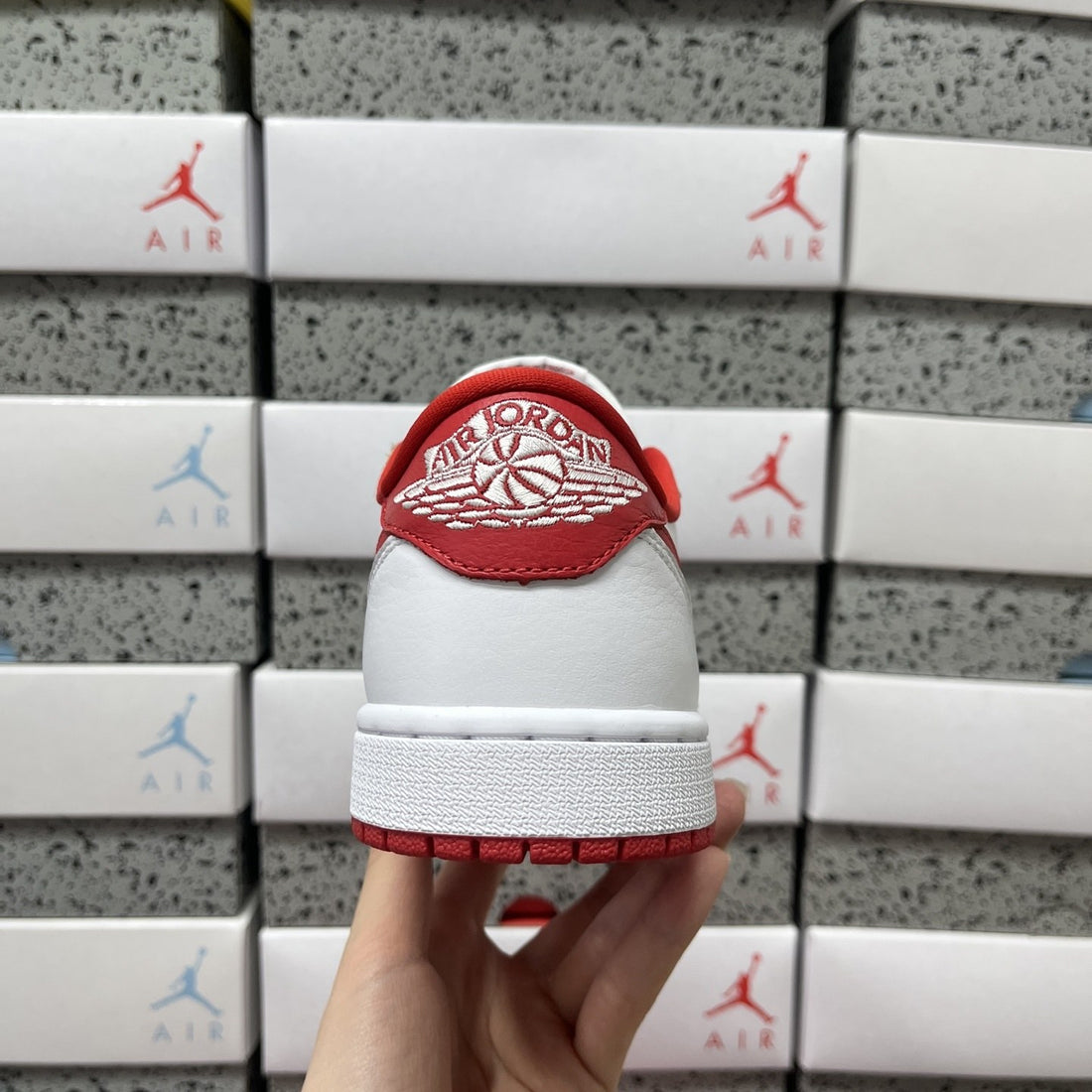 Air Jordan 1 Low OG White Red