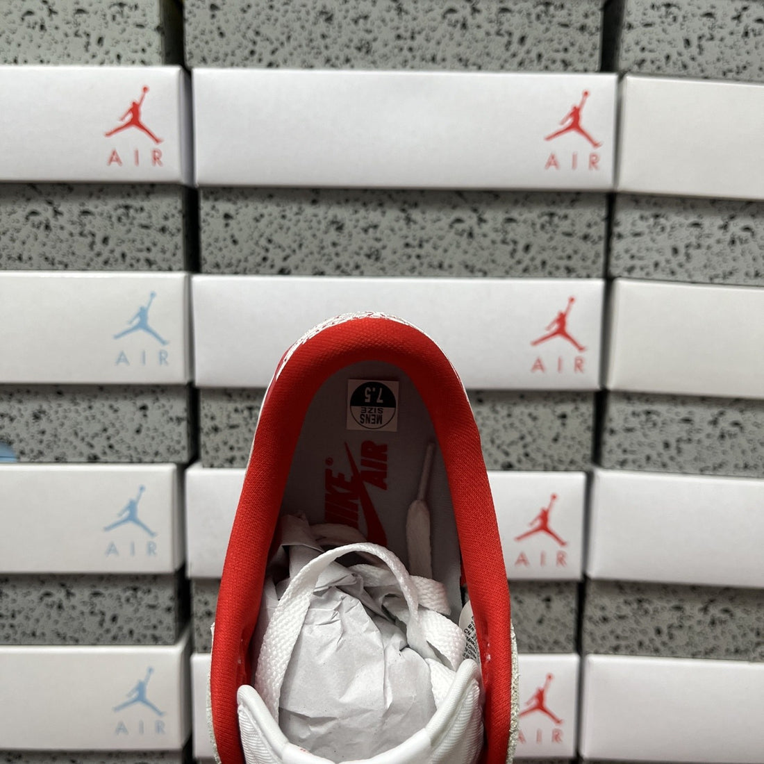 Air Jordan 1 Low OG White Red