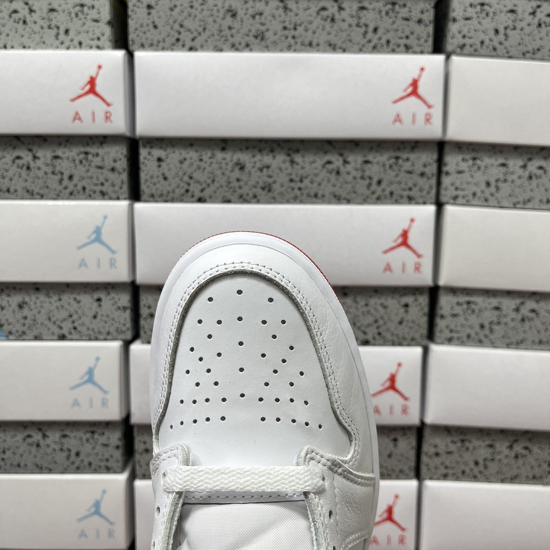 Air Jordan 1 Low OG White Red