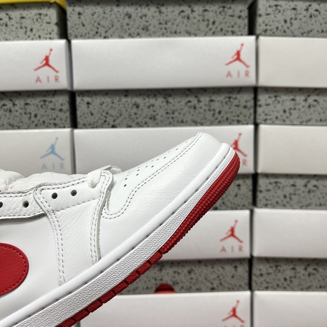 Air Jordan 1 Low OG White Red