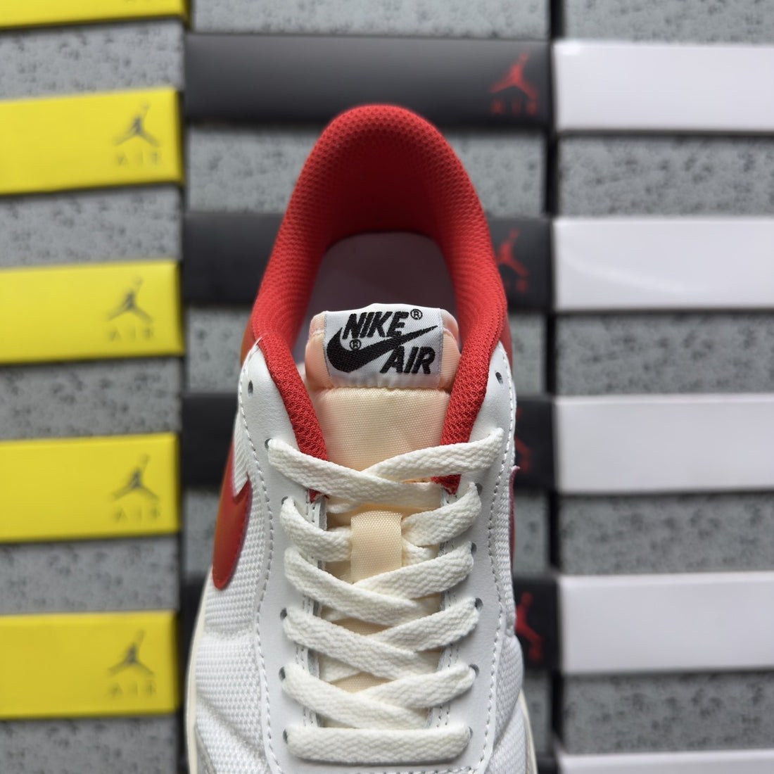 Air Jordan 1 Low OG White Red Grey