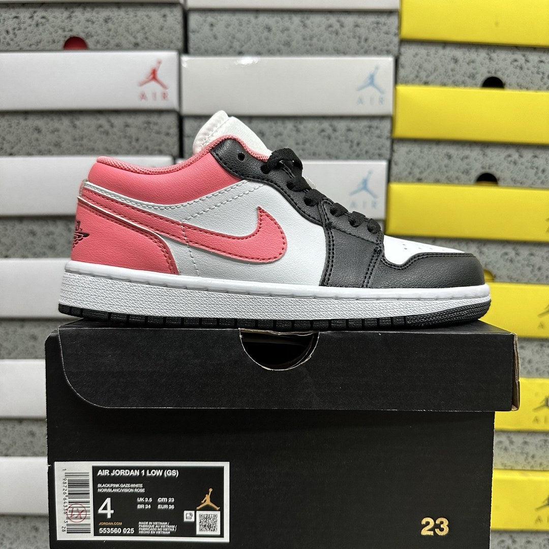Air Jordan 1 Low Pink Black