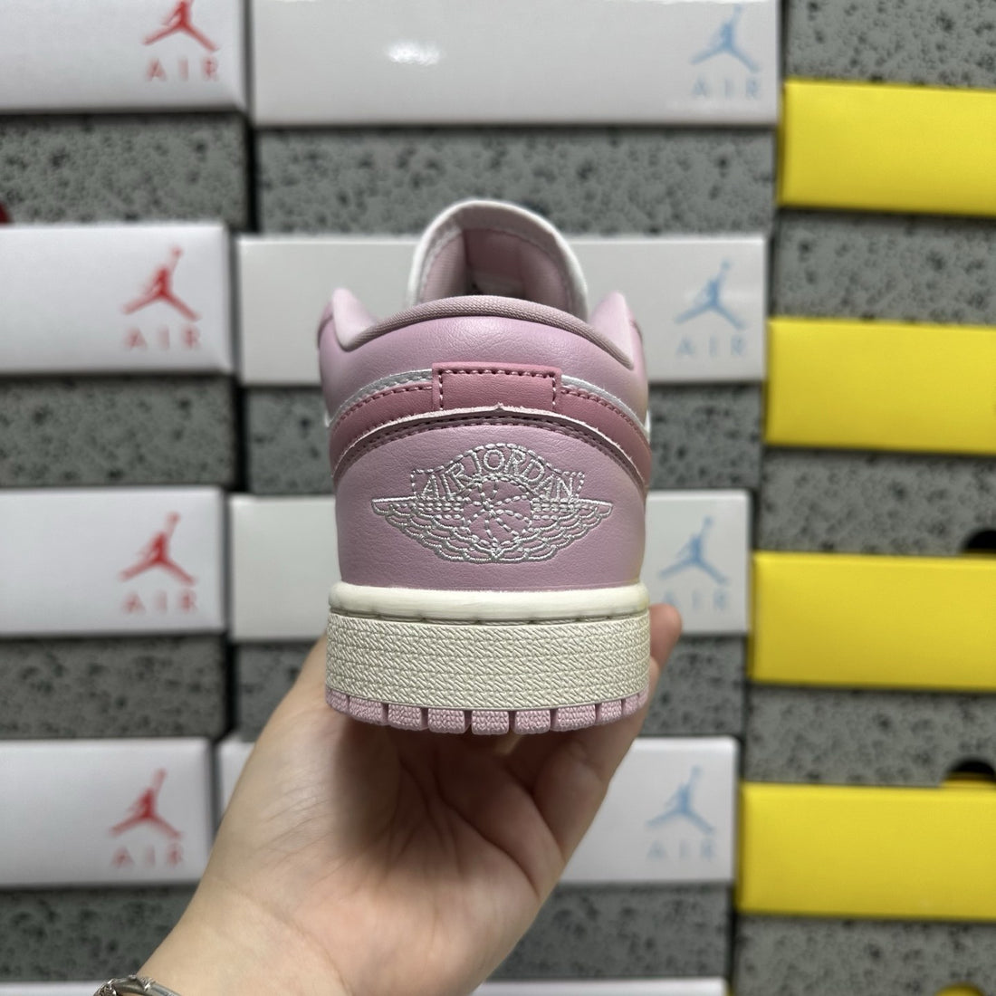 Air Jordan 1 Low Pink Foam