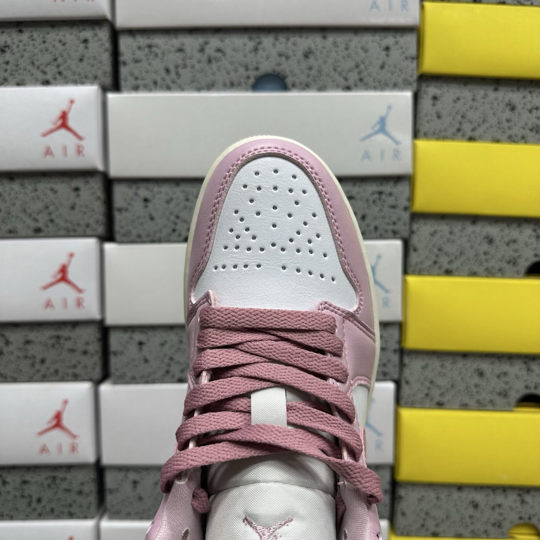 Air Jordan 1 Low Pink Foam