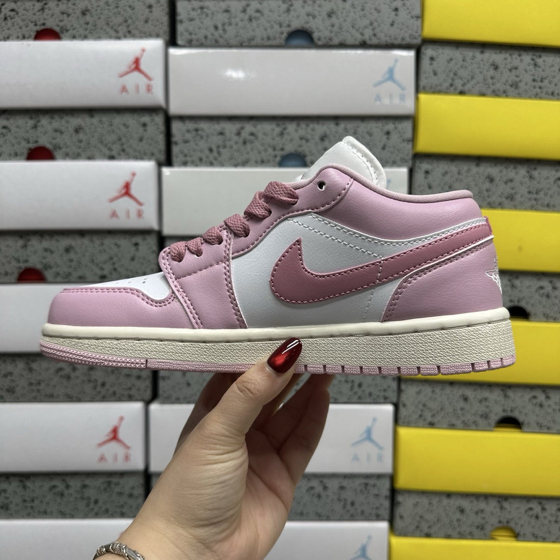 Air Jordan 1 Low Pink Foam