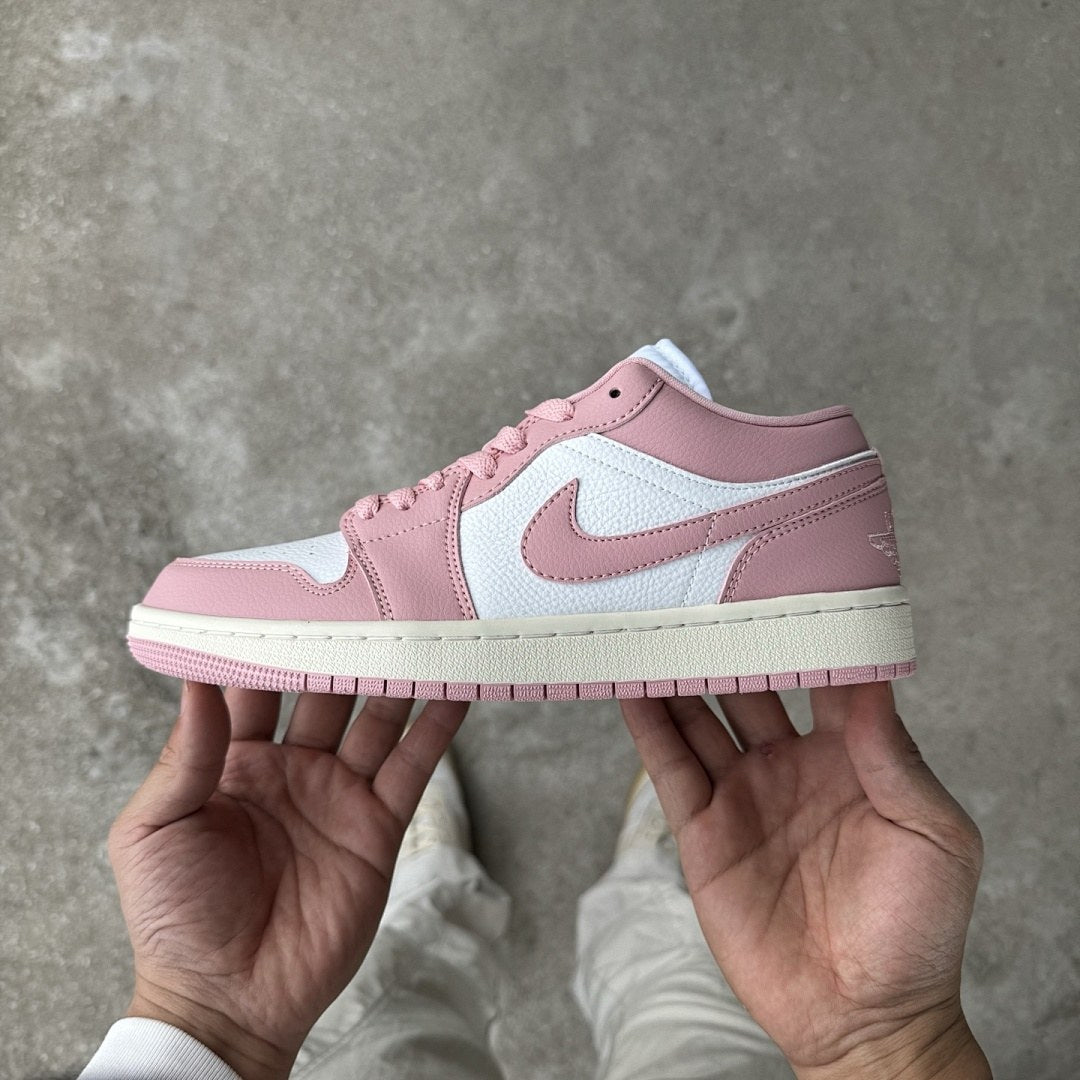 Air Jordan 1 Low Pink Sail Glaze