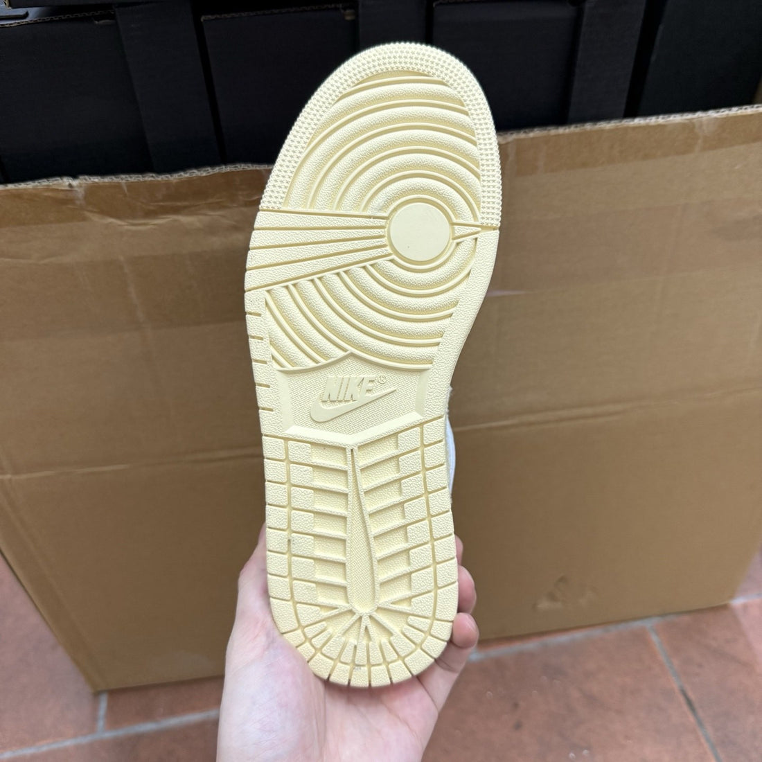 Air Jordan 1 Low Pink Yellow Paisley