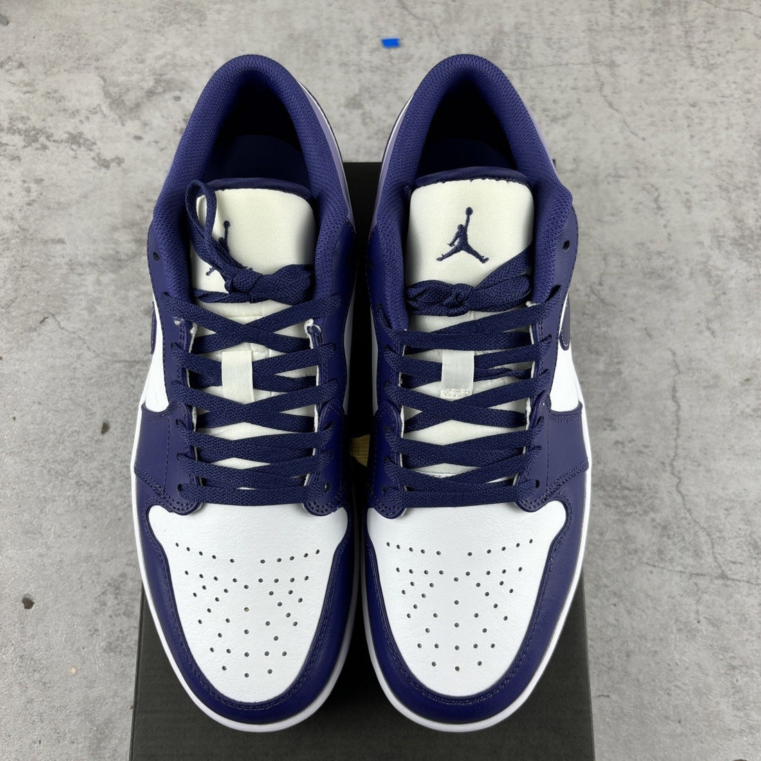 Air Jordan 1 Low Purple Navy