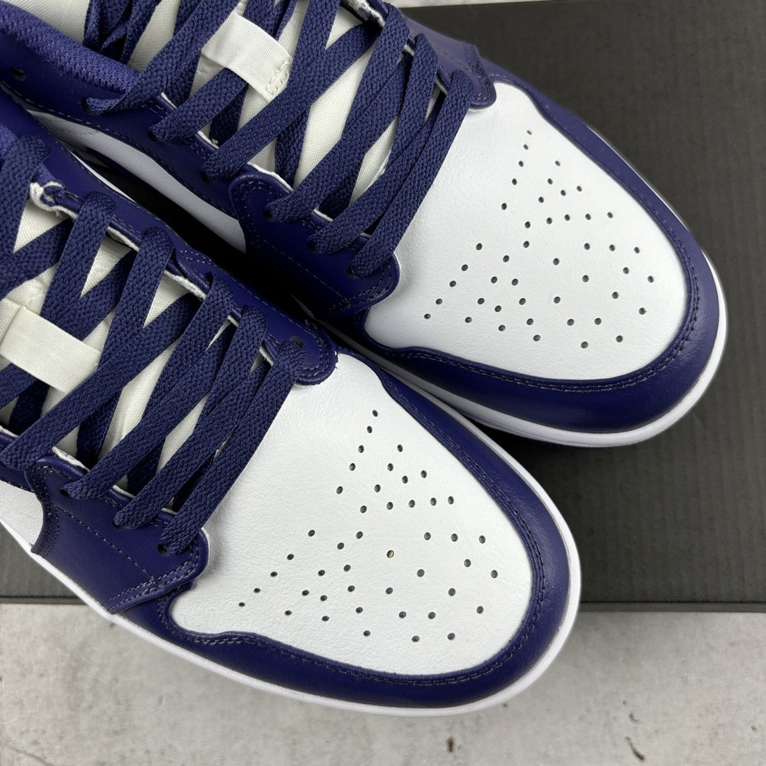 Air Jordan 1 Low Purple Navy