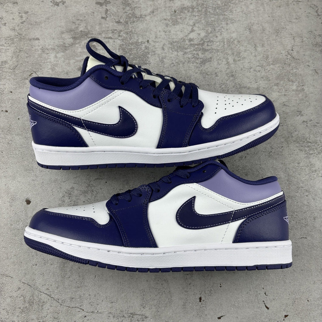 Air Jordan 1 Low Purple Navy