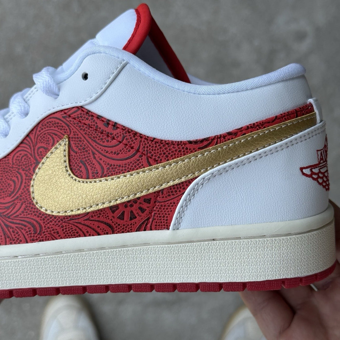 Air Jordan 1 Low Red Gold Year of Dragon