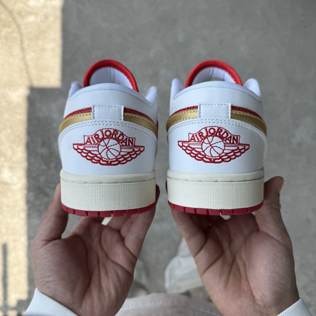 Air Jordan 1 Low Red Gold Year of Dragon