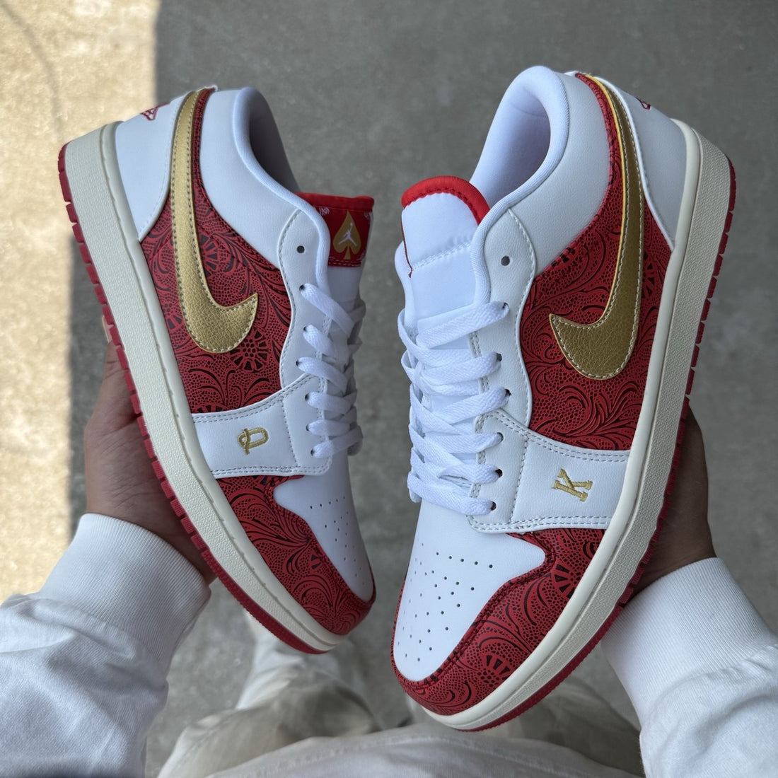 Air Jordan 1 Low Red Gold Year of Dragon