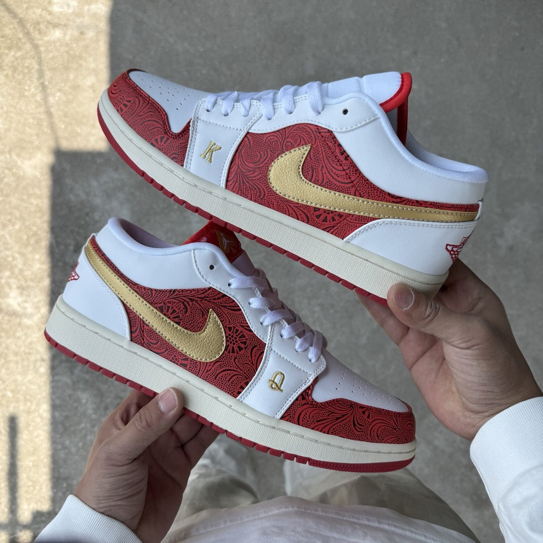 Air Jordan 1 Low Red Gold Year of Dragon
