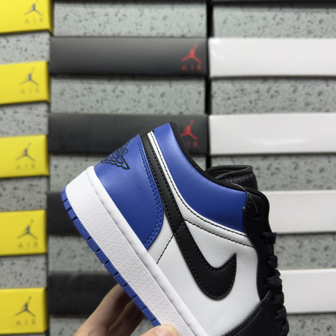 Air Jordan 1 Low Royal Black Toe