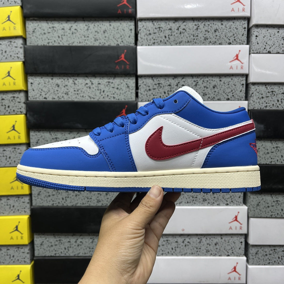 Air Jordan 1 Low Royal Red
