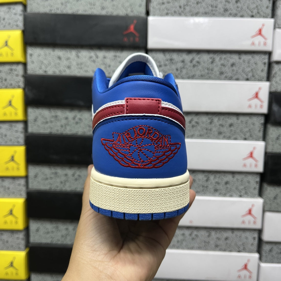 Air Jordan 1 Low Royal Red