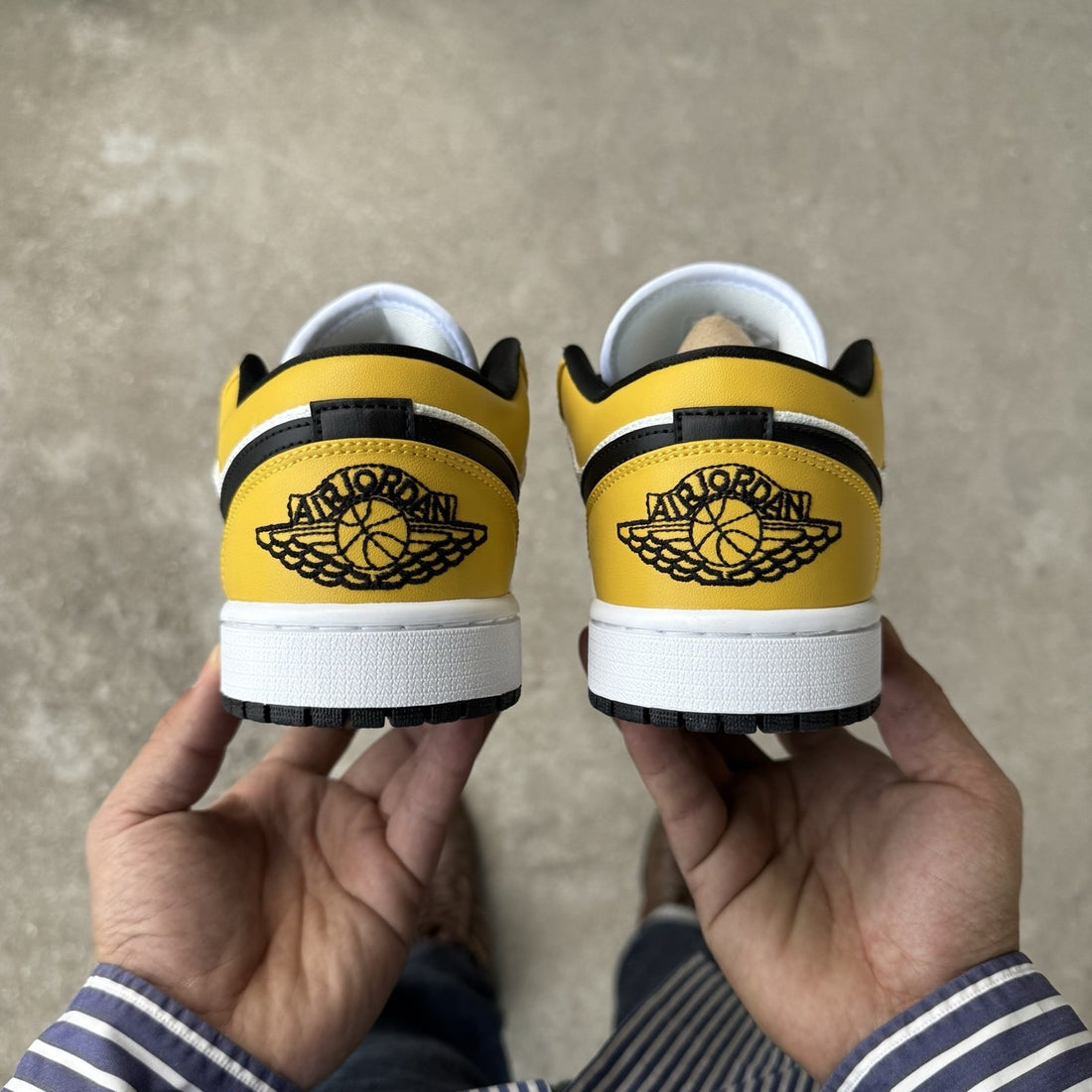 Air Jordan 1 Low Taxi Yellow