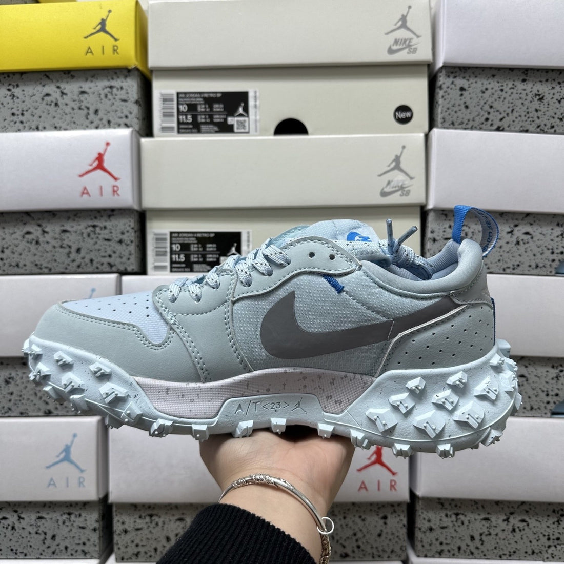 Air Jordan 1 Low Trek Ice Blue