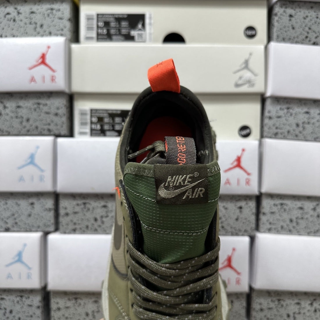 Air Jordan 1 Low Trek Olive