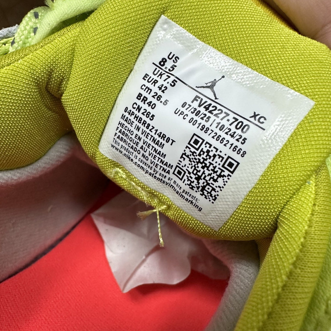 Air Jordan 1 Low Trek Volt
