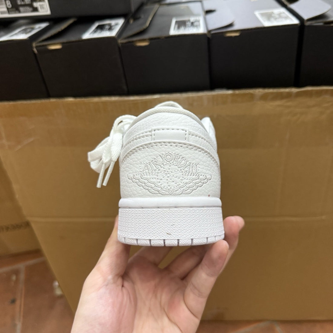 Air Jordan 1 Low Triple Sail