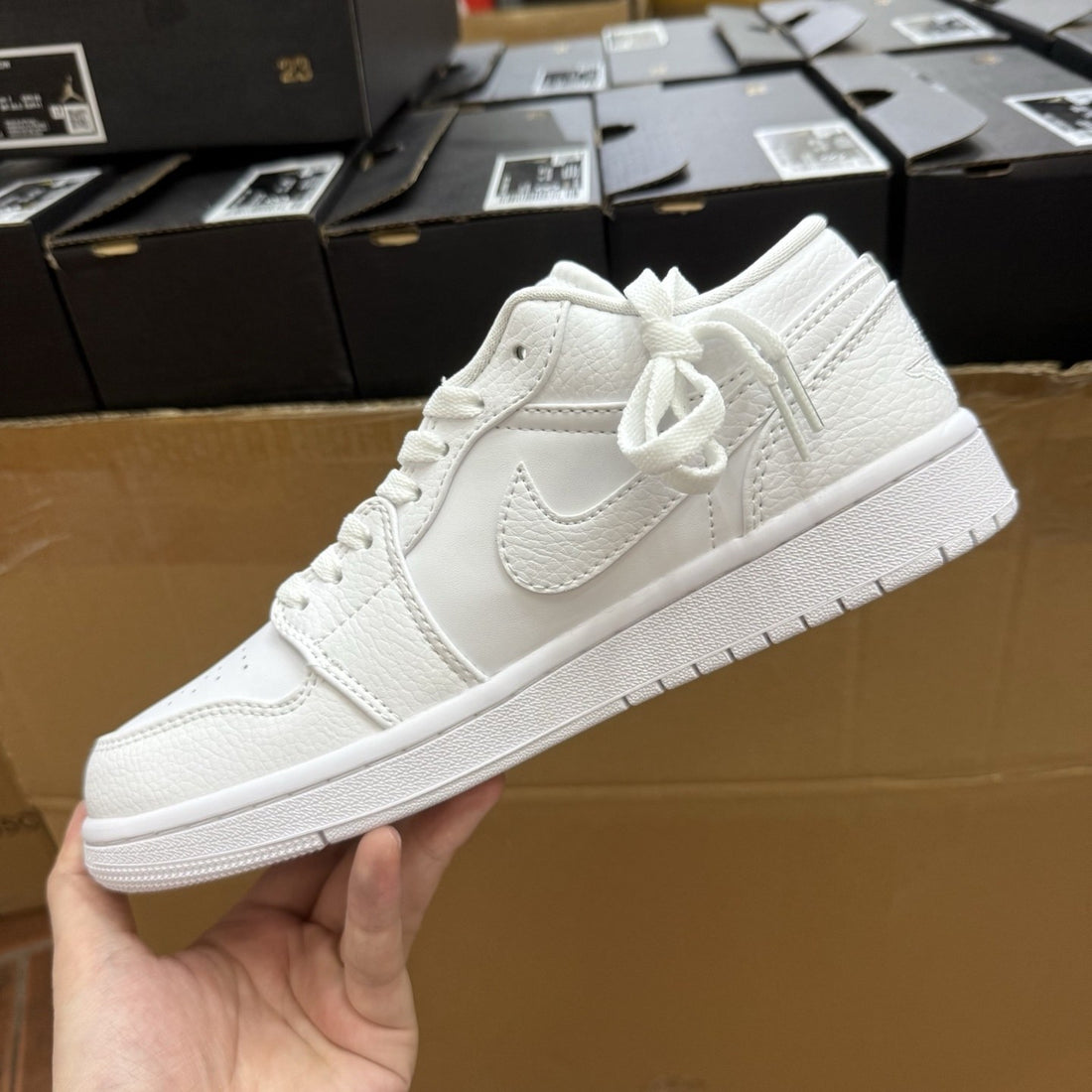 Air Jordan 1 Low Triple Sail