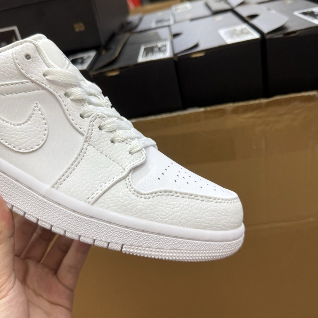Air Jordan 1 Low Triple Sail