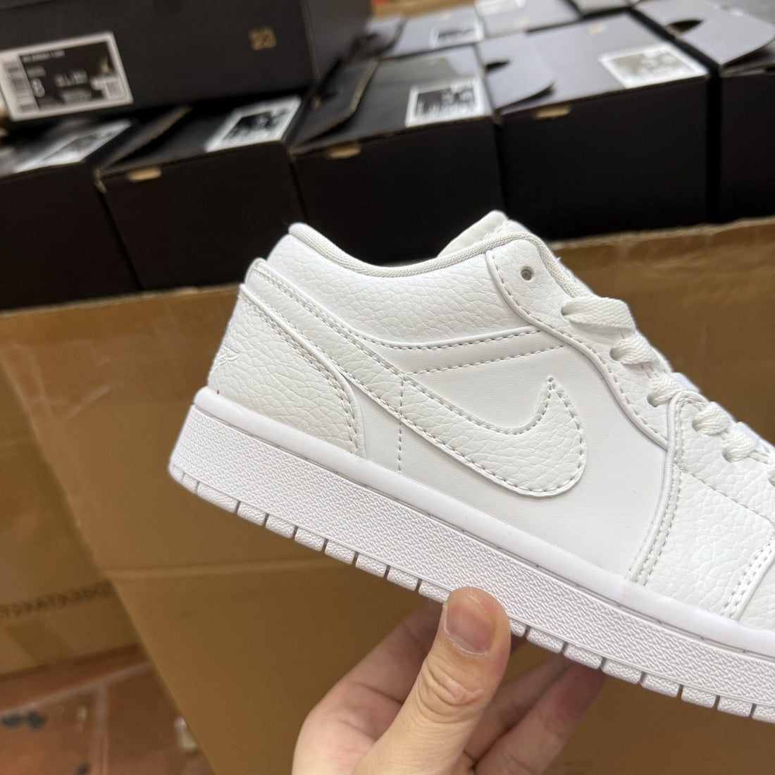 Air Jordan 1 Low Triple Sail
