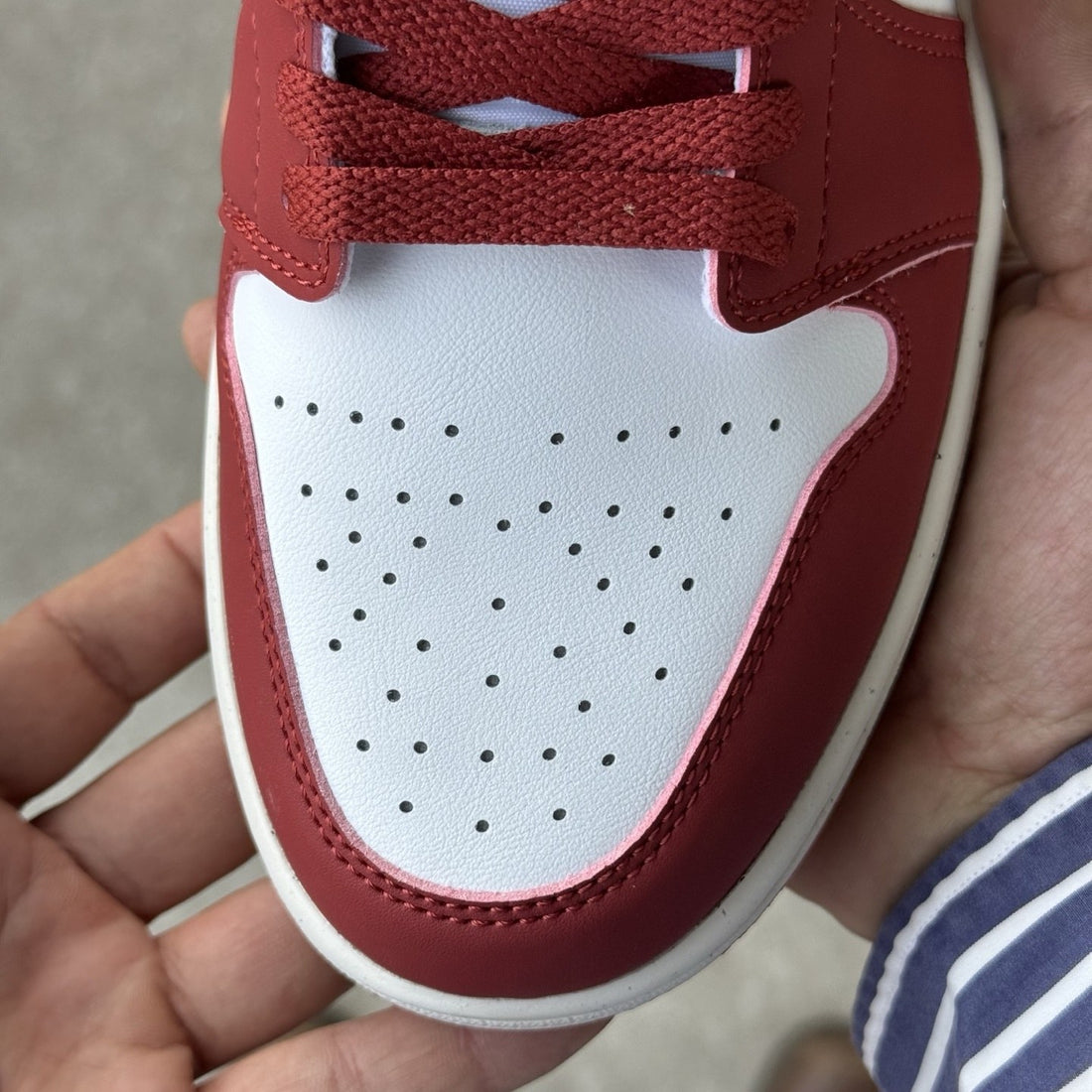 Air Jordan 1 Low Varsity Red Sail